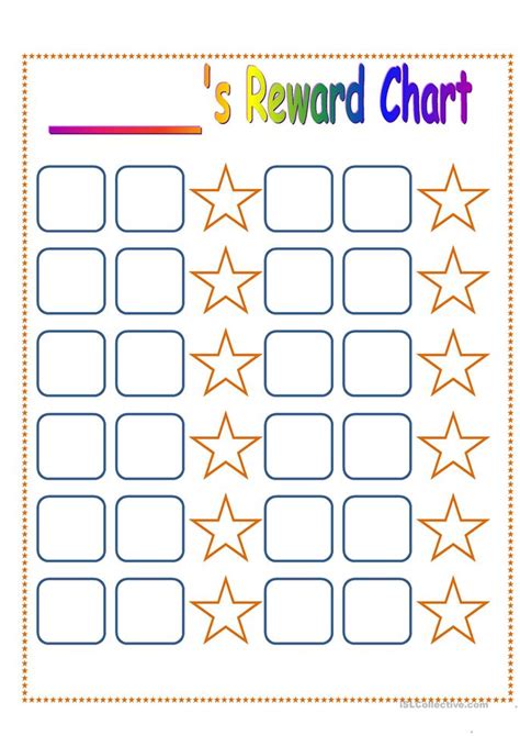 Chart printable ?id= ?hypixel : Reward Chart worksheet - Free ESL printable worksheets ...