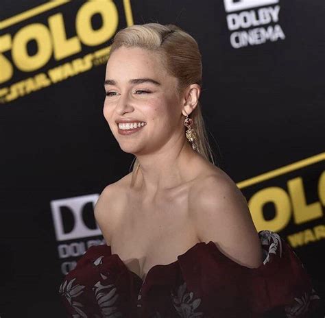 Emilia clarke, known for her portrayal of daenerys targaryen in game of thrones we don't know anything about who clarke will play, but a post from starwars.com teases, clarke's role will round out a dynamic cast of characters that han the next star wars movie is december's spinoff, rogue one. Game of Thrones Emilia Clarke : geekboners