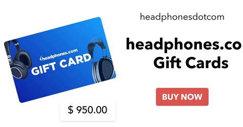 You can buy gift cards for most us (and in some cases canada) stores. headphones.com Gift Cards from $75 to $1000