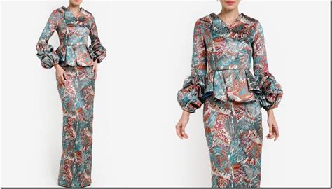 32 model terkini baju kurung moden kain songket 2019. Fashionista NOW: Baju Raya 2017 Idea ~ Mod Kurung Style ...