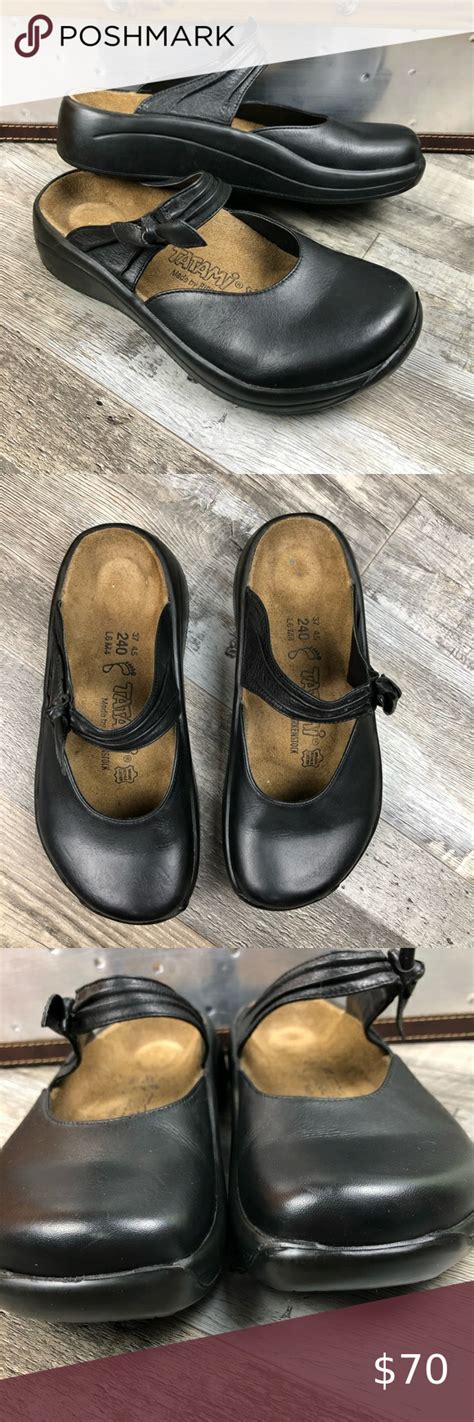 However, when drying them, do not place them near a heat source because it will cause the soles to shrink. Birkenstock Tatami Leather Slip On Clogs Mules in 2020 ...