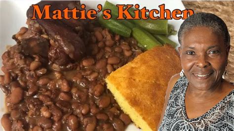 This classic slow cooker recipe combines broth, ham hocks, and your choice of beans: Southern Pinto Beans & Smoked Ham Hocks | Comfort Food | Mattie's Kitchen - YouTube