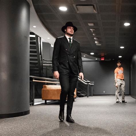 He's a huge part of this team. Our story on NHLers and fashion. This is Auston Matthews ...