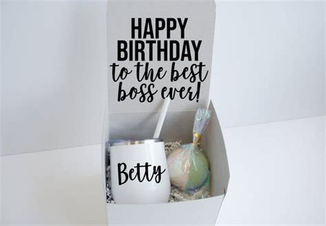 This list includes a sponsored product that has been suggested. Happy Birthday to the Best Boss Ever Gift Box | Boss ...