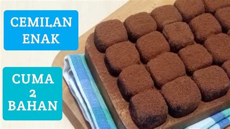 Cuma 2 bahan bikin cemilan lebaran coklat enak ini aja. CUMA 2 BAHAN JADI CEMILAN COKLAT YANG ENAK || CEMILAN ...