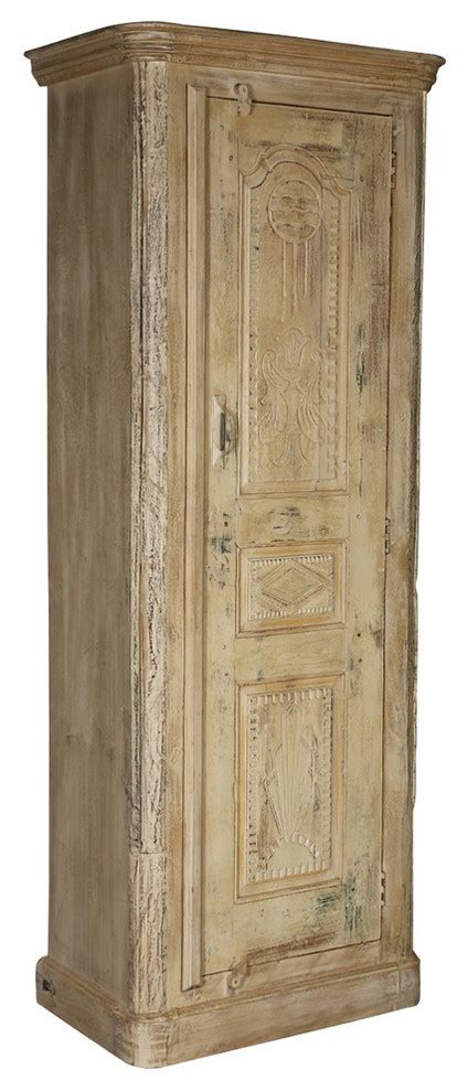 Check out our tall jewelry armoire selection for the very best in unique or custom, handmade pieces from our jewelry boxes shops. Milford Winter White Distressed Reclaimed Wood Tall Narrow ...