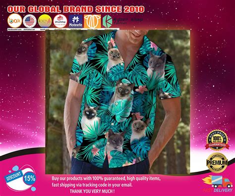 Frequent special offers and discounts up to 70% off for all products! Cat hawaiian shirt