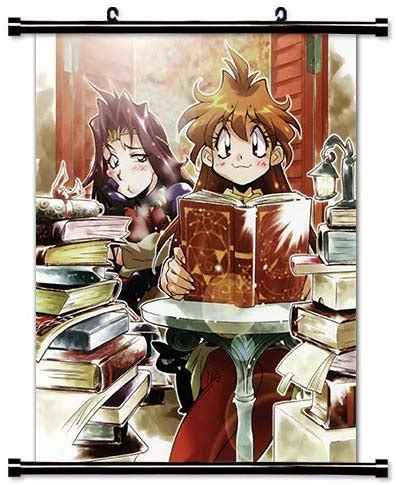 Currently, diipoo wall scrolls store includes three different materials, 150d oxford fabric, oil painting fabric, polycotton fabric, the size is 60×90cm, you can choose to hang it in the bedroom, watch it. Amazon.com: Slayers Anime Fabric Wall Scroll Poster (32" x ...