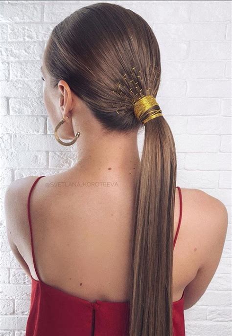 Also, whichever color the hair is, you can be sure of pulling off a unique hairstyle. 18 Fancy Ponytail Hairstyle Easy Design To Upgrade Your ...