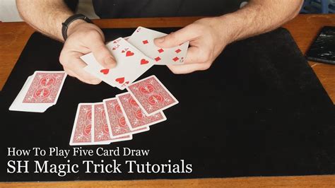 Each player discards two cards into the crib, remaining with only three, plus starter. How to play five card draw poker card game ( Gambling card game. ) Place your bets. - YouTube