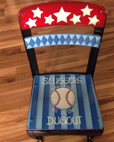 The minor division was established as a tournament program in 1994. Baseball Chair #Baseball #baseballchair #baseballbat # ...