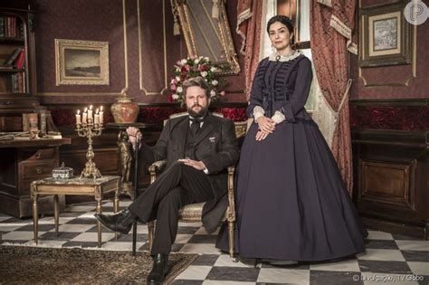 Nos tempos do imperador production: Na novela 'Nos Tempos do Imperador', Dom Pedro II (Selton ...