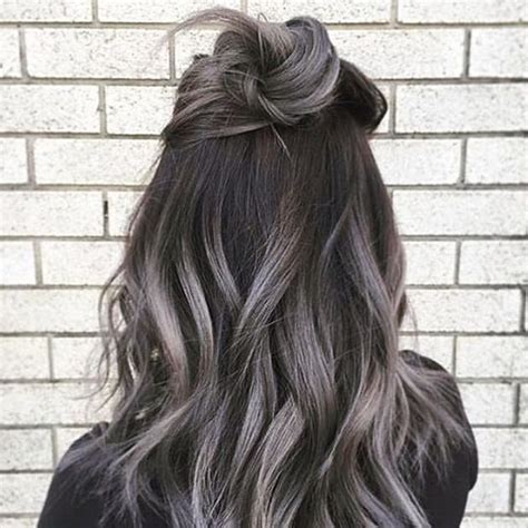 Black ombre hair is one of those hair color trends which brought the spiciest yet calmest touches to the hair industry. The Gray Hair Trend: 32 Instagram-Worthy Gray Ombré ...