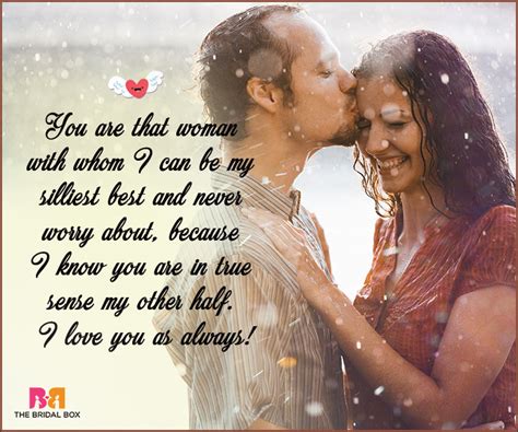 Love is a feeling of strong or constant affection for a person. I Love You Messages For Wife: Bring Back The Joy Of ...