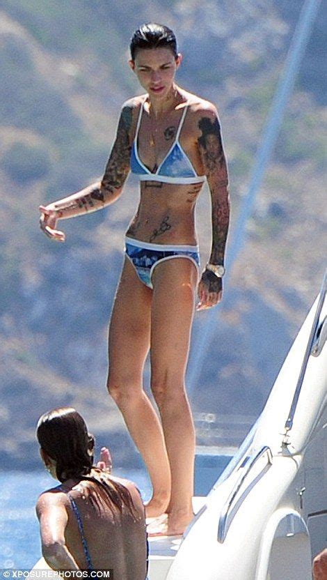 Black rose tattoo (deerfield beach) is simply the best tattoo place in all of south florida!!! Ruby Rose shows off tattooed bikini body in blue two-piece ...