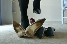 trample heels shoes crush ending