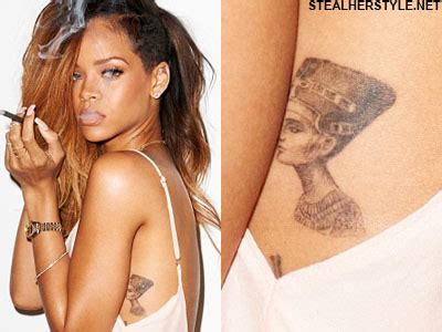 Nov 28, 2019 · the symbol is an egyptian cross. Rihanna's Tattoos & Meanings | Steal Her Style