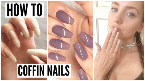 This process can make it difficult to obtain a mortgage or car loan in the future. How To: Natural Coffin Nails 💅🏼⎮Isabella - YouTube