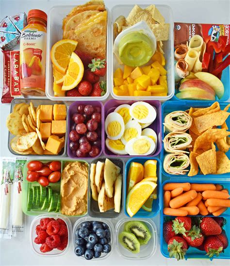 Making snacks yourself is the best way to know what's in them. Back to School Kids Lunch Ideas - Modern Honey