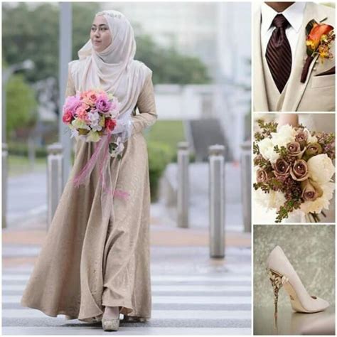 Baju akad nikah pink roses baju nikah putih pinterest wedding. 35+ Ide Muslimah Design Baju Nikah Simple - Kelly Lilmer