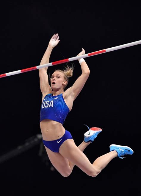 Nagiotte was the only woman to successfully vault at that height, clearing 4.9 meters in her second attempt. DyeStat.com - News - Katerina Stefanidi and Katie Nageotte ...