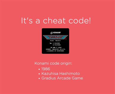 Konami command) is a special combination of buttons that appears in several konami games. Konami Code & Cats