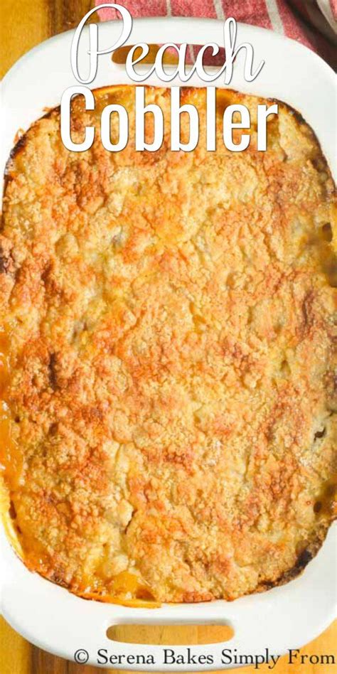 You can use fresh, canned or frozen peaches. Easy to make Peach Cobbler recipe is a favorite for dessert. A summertime favorite and super ...