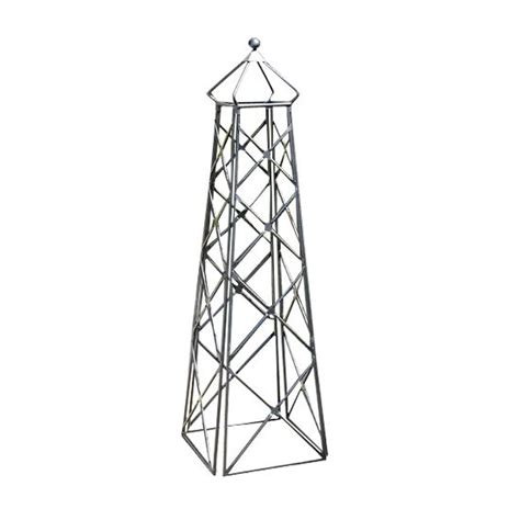 Small vegetable trellis is made of durable steel and is great for helping grow small vegetables. ACHLA Designs OBL-25 Lattice Obelisk Trellis | Obelisk ...