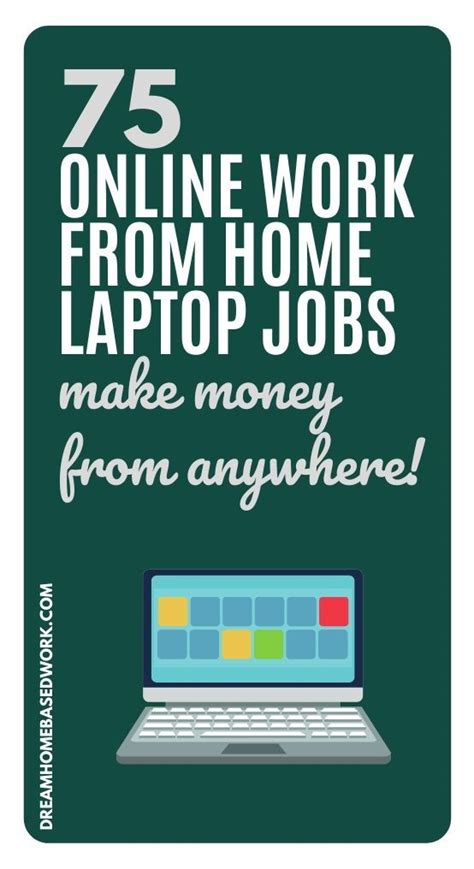 Please see our big list of work at home customer service positions for more opportunities. 75 Online Work from Home Jobs That You Can Do On Your ...