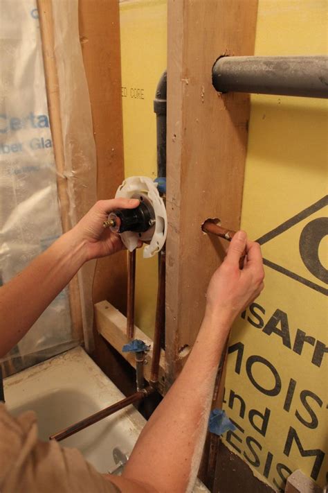 As with any diy installation, begin by thoroughly reading the manufacturer's installation instructions. How to Raise and Install Tub-Shower Fixtures