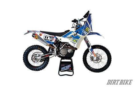 He's about 5'6 tall and 130 lbs. DIrt Bike Magazine | A RALLY BIKE FOR THE REAL WORLD