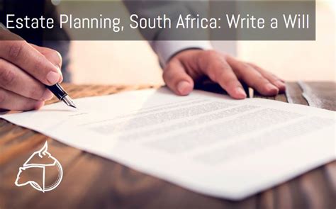 Wscc offers a structured, proactive training. Estate Planning, South Africa: Write a Will - Maysure ...