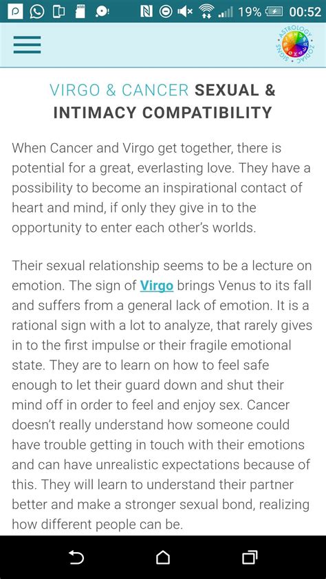 Virgo and cancer are both known to be healers and nurturers. Opposite attracts sexually too | Virgo and cancer, Virgo ...