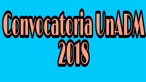 Discover smart, unique perspectives on unadm and the topics that matter most to you like research, web development, engineering, nube de palabras. Convocatoria UnADM 2018-2 abierta! - YouTube