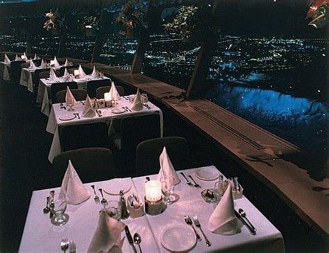 Savor the flavors and atmosphere at hyatt regency phoenix. Skylon Tower Revolving Dining room | Table decorations ...