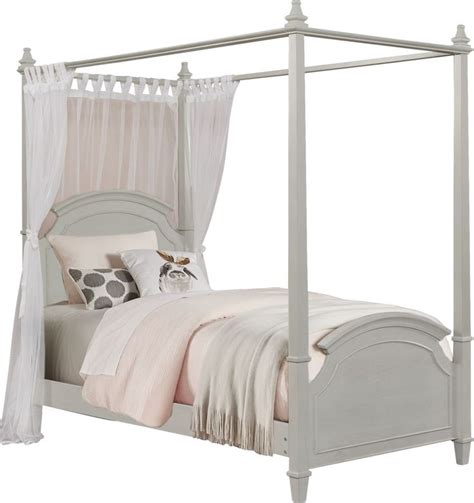 Some use them to provide a sense of. Kids Brooklyn Lane Gray 4 Pc Twin Canopy Bed | Full canopy ...
