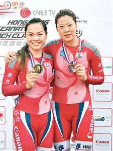 Hong kong cycling team, sprinter. 李慧詩首日輕鬆起孖 - 東方日報