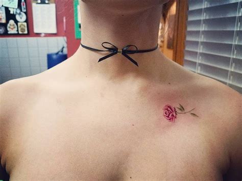 They have slowly evolved into a fashion statement. rose collar bone tattoo | Collar bone tattoo, Tattoos ...