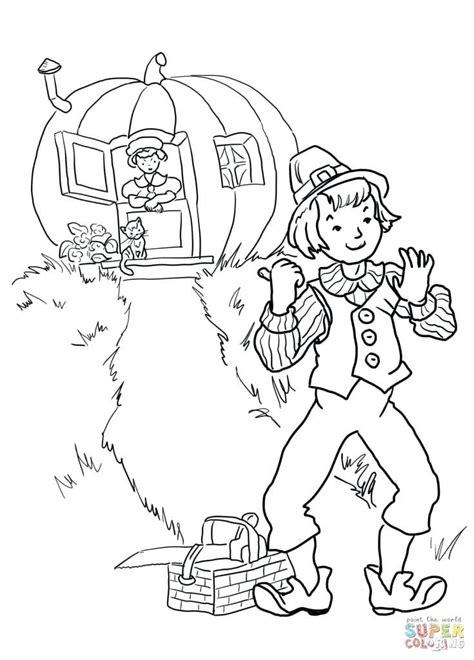 All of our coloring pages and sheets are free and easy to print! 5 Little Pumpkins Coloring Page Peter Pumpkin Eater ...