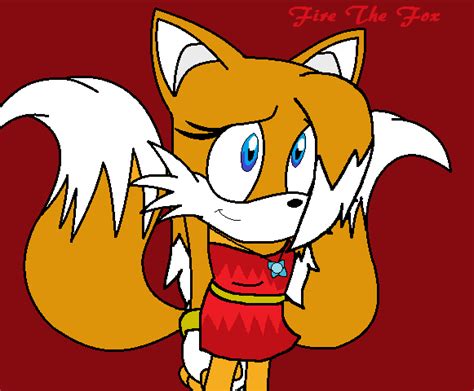 Friends:cream the rabbit, tails and sonic half friends:shadow (he hates when i hug him t^t) frenemies(friends and enemies):metal sonic (cuz why not?) hates:eggman mother:jelly the fox(just random oc) father:shamer the kitsune(an random oc). Fire The Fox (Sonic OC) by AmberNote on DeviantArt