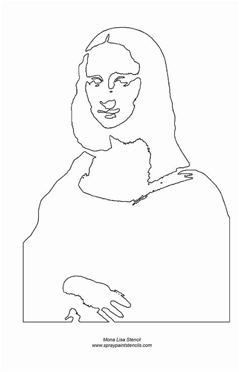 Mona lisa by leonardo da vince. History Coloring Pages Free Lovely Mona Lisa Coloring Page ...