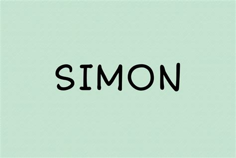 Simon : origines, personnalité, caractère et signification de ce prénom