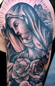 This tattoo showing cracks on the face of mother mary is a pointer towards some disaster waiting to happens. 1000+ images about Tattoos on Pinterest | Shark tattoos ...