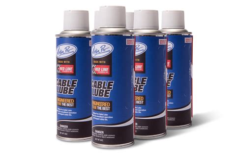 The features are listed below: Motion Pro Cable Lube, Case of 6 (6 Oz Cans) - Motion Pro