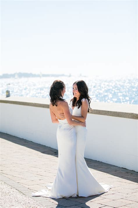 A wedding day is one of the most special days in every person's life. Black and white beach wedding in Newport, Rhode Island