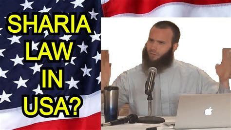 The next step is to submit two bills in the federal parliament in order for the hudud to be enforceable. Sharia Law in USA? By Yusha Evans - YouTube