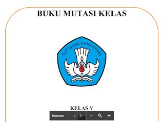 Contoh tesis ~ aksesibilitas masyarakat miskin terhadap program rintisan sekolah bertaraf internasional (rsbi): Contoh Format Buku Mutasi SD/MI | Blog Pendidikan - MATERI ...