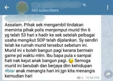 Oleh itu, ibu bapa perlulah mengisikan tempat kosong yang ada dalam minda. Polis Mai Jemput Pi Sekolah…