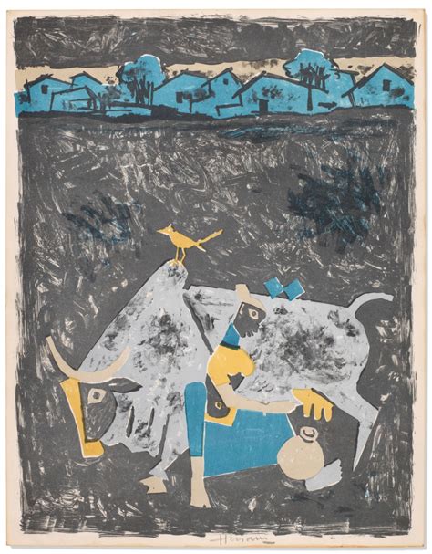 MAQBOOL FIDA HUSAIN (1913-2011), Untitled (Yatra; Untitled; Untitled) | Christie's