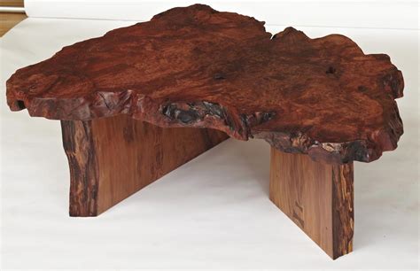 California burl wood coffee tables look best when they have both smooth and rough edges. redwood burl coffee table #treestumptablebase | Natural ...